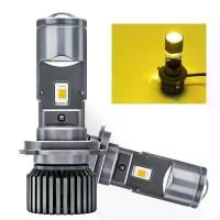 ราคา 2 ชิ้น/ไฟหน้ารถ ไฟหน้า หลอดไฟรถยนต์ led(แสงสีเหลืองแบบสองลำ),N2,H4/3500K/20000LM/10-32V,หลอดไฟ led รถยนต์,หลอดไฟหน้าh4,ไฟหน้ารถยนต์ led,ไฟหน้ารถยนต์led h4,หลอดไฟh4 24v,หลอดไฟh4รถ (1730442608247015428)