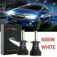 ราคา ชุดแปลงไฟหน้า, สำหรับ Honda City 2014 ถึง 2019, ไฟ LED สว่าง, สีขาว 6000K, หลอดไฟ, อุปกรณ์เสริมลำแสงต่ำ, 1 คู่ (1731203679764581324)