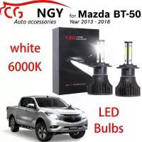 ราคา หลอดไฟ LED ไฟหน้า, สำหรับ Mazda BT50 2013-2018 (ไฟหน้า), สีขาว 12-24V, 6000K, ชุด 1 คู่ (1732210316430511052)