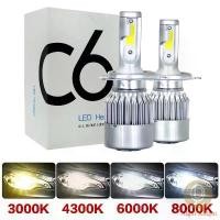 ราคา หลอดไฟ LED, C6 เดิม, 2 ชิ้น, ไฟหน้ารถยนต์, H4, H11/H3/HB3, ไฟตัดหมอก, H7, เหมาะสำหรับโคมไฟหน้าและไฟตัดหมอก (1730321041703864861)