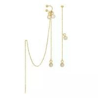 ราคา A.CEMI Paragon Moonstone Earring x Earcuff มูนสโตน ต่างหู มูนสโตน ต่างหูเงินแท้ ชุบทอง 18K (1729620399240546944)