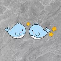 ราคา สติ๊กเกอร์ปลาวาฬน้อยน่ารัก กันน้ำ กันน้ำมัน สติ๊กเกอร์ครัว สติ๊กเกอร์ซ่อมรูกระเบื้องห้องน้ำ ขายร้อน สติ๊กเกอร์กาวในตัว ปกปิด วอลเปเปอร์ ติด ตู้เย็น (1731353750112732269)