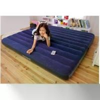 ราคา Intex King Downy Royal Blue ที่นอนเป่าลม 6 ฟุต 68755 (คิงไซต์) แถมฟรี สูบไฟฟ้า หมอน2ใบ (1729780704582142778)