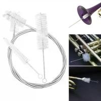 ราคา อุปกรณ์ดนตรี, แปรงทำความสะอาดทรัมเป็ต, ชุดบำรุงรักษา, แปรงวาล์วทำความสะอาดหลอดสแตนเลส, น้ำยาทำความสะอาดปากเป็ดทรัมเป็ตแบบยืดหยุ่น, เหมาะสำหรับทรัมเป็ตและทรัมเป็ต, พร้อมแปรงทำความสะอาดทรัมเป็ต (1731371