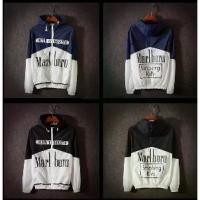 ราคา 【SALE】Marlboro เสื้อแจ็กเก็ต กันลม มีฮู้ด ลายทางลูกศร ลายทาง สําหรับผู้ชาย และผู้หญิง (1731661824928744857)