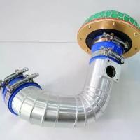 ราคา ท่อกรองอากาศ สำหรับรถ REVO (รีโว่) ท่ออลูมิเนียม พร้อมท่อยาง เข็มขัด (1729638127907801351)