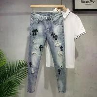 ราคา กางเกงยีนส์ขาดสำหรับผู้ชาย กางเกงยีนส์สตรีทบอยบอย สไตล์เกาหลีใหม่ อินเทรนด์ สลิมฟิต เท้า แบรนด์แฟชั่น ยางยืด แบรนด์แฟชั่น กางเกงขายาว (1729917728898517556)