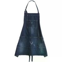 ราคา ผ้ากันเปื้อนผ้ายีนส์ เหมาะสำหรับร้านกาแฟ ดอกไม้ เบเกอรี่ บาร์บีคิว และทำงาน แฟชั่นเกาหลี (1730317746879695653)