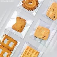 ราคา ถุงขนมคุกกี้ แพ็ค 100 ใบ แบบใส/ขุ่น มีเทปกาว ใส่สบู่ เบเกอรี่ (1730627773242968733)