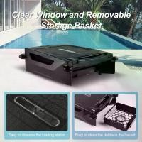 ราคา 【Thailand Stock】Robot Lifestyle Skimmer Swimming Pool Cleaner, Robotic Water Cleaner, 2500mAh Lithium Battery, Solar Panel Power 10W Cordless Robotic Pool Cleaner (1731752482894481878)