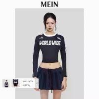 ราคา [Dare To Be ] GIRL POWER เสื้อ ยืด ผู้หญิง ทรง สั้น แขน ยาว ทรง เข้ารูป คอ กลม พิมพ์ ลาย 92032 A (1732308709019912245)