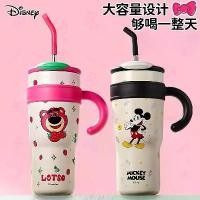 ราคา กระติกน้ำร้อน มิกกี้เมาส์ ดีไซน์ Kawaii วัสดุสแตนเลส ความจุมาก ถ้วยน้ำพร้อมฟาง เหมาะสำหรับเด็ก (1731612876346852738)
