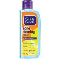ราคา Clean&Clear - Acne Clearing Toner 100ml (100 ml.) โทนเนอร์ สิว บํารุงผิวหน้า (1729687880695515523)