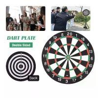 ราคา กระดานปาเป้า ขนาด15 นิ้ว Dart Board กระดานปาเป้าชานอ้อย กระดาน ปาเป้า ชุดกระดานปาเป้า เกมกระดาน เกมปาเป้า ปาได้ทั้ง 2 หน้า พร้อมลูกดอก Dartboard SP86 ออกกำลังกาย Sport (1731755345458465442)