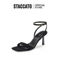 ราคา รองเท้าส้นเตารีด สายรัดส้นกริช พลัสไซส์ สำหรับผู้หญิง Staccato EBB45 รองเท้าแตะฟุตบอล mcqueen armadillo heels naturalizer heels รองเท้าส้นสูง 3 นิ้ว นางงาม ใส่ ส้นสูง 25 นิ้ว burnice shoes (1731634538