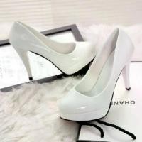 ราคา รองเท้าส้นสูง กริช ส้นกลาง รองเท้าผู้หญิง หัวกลม 10cm ส้น สูง (1731258439982942831)