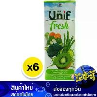 ราคา น้ําผักผลไม้รวม ผสมผักใบเขียว40% 180 มล (6กล่อง) ยูนิฟ Unif Mixed Vegetable And Fruit Juice Mixed With 40% Green Leafy Vegetables น้ำผลไม้พร้อมดื่ม น้ำผัก น้ำผลไม้ (1730048729441733531)