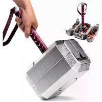 ราคา ค้อนธอร์ กล่องเครื่องมือ THOR TOOL HAMMER เซ็ตกล่องอุปกรณ์เครื่องมือช่าง Thor Mjolnir Hammer 1:1 (อุปกรณ์ 13 ชิ้น) (1731953553037822453)