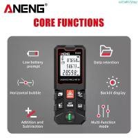 ราคา COD ANENG เครื่องวัดระยะ เลเซอร์วัดระยะ 40/60/80/100 เมตร เครื่องวัดระยะเลเซอร์ขนาดพกพา ตลับเมตรดิจิตอล อุปกรณ์ เครื่องมือ (1731489362706728872)