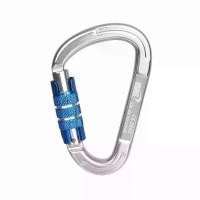 ราคา คาราบิเนอร์ทรงลูกแพร์ ล็อค 2 จังหวะ ห่วงอเนกประสงค์พร้อมล็อคเกลียว อุปกรณ์ ปีนเขาโรย คาราบิเนอร์ (1730155993650727451)