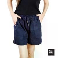 ราคา Moshi Moshi กางเกงขาสั้นผู้หญิง กางเกงขาสั้นสีพื้น กางเกงเอวยืด มีกระเป๋า รุ่น 7100022409-22432 Clothing เสื้อผ้า Lady ผ้าฝ้าย Women สีเทา Girl ฝ้าย ผ้าสำลี Cotton ม่วง (1730937830107679711)