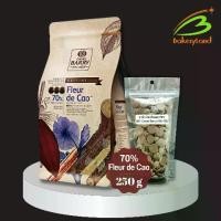ราคา พร้อมส่ง. ช็อกโกแลต คาเคาแบร์รี่ Dark Chocolate Fleur de Cao 70% Cacao Barry (แบ่งบรรจุ 250 กรัม/1 กิโลกรัม) (1731860398056901378)