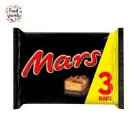 ราคา Mars Chocolate Bar Multipack 3 Pack 118.2g มาร์ส ช็อกโกแลต 3แท่ง 118.2กรัม สินค้าดี (1731694148976149925)