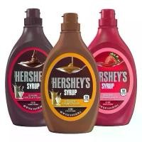 ราคา ￼Hershey’s syrup chocolate /strawberry /caramel 623g. นำเข้าจากอเมริกา ไซรัปคาราเมล สตอเบอรี่ ช็อกโกแลต (1731999271982697010)