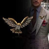 ราคา เข็มกลัดนกอินทรี บุคลิกภาพวินเทจ เข็มกลัดอินเทรนด์ เหมาะสำหรับสูทผู้ชาย เข็มกลัดกระดุมเสื้อ เข็มกลัด เครื่องประดับ (1731937078991817051)