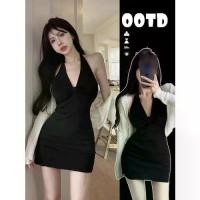 ราคา เดรสสายเดี่ยวสีดำ เซ็กซี่และน่ารัก Muqing คอวี สายรัดเอว กระชับสัดส่วน ทรงเข้ารูป ทรงเอ สั้นและเล็ก จ้า งาน satin prom dress kendall jenner bottega veneta blonde sherri hill gold (1731647281997186903)