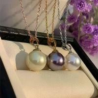 ราคา จี้มุกลอยน้ำ เครื่องประดับราคาไม่แพง เงินแท้ 925 เข็มกลัด ชุบทอง ไข่มุกเปลือกหอยมุกเดี่ยว สร้อยคอมุกสีดำ สไตล์ใหม่ (1732188389934729320)