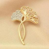 ราคา เข็มกลัด, Renevo, ดีไซน์พิเศษ, ใบแปะก๊วย, เพชร, กลวง, ตู้เสื้อผ้าชั้นเยี่ยม, ป้องกันการเสียรูป, พิน, เครื่องประดับช่อดอกไม้, 2024 มาใหม่ (1730549465319312348)