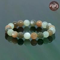 ราคา [พร้อมส่ง] อาเป่า หินมูนสโตน 3 สี หินมุกดาหาร Moonstone ขนาด 10 มิล คัดหิน หินแห่งความรัก หนึ่งในอัญมณีมงคล 9 ประการ นพรัตน์ กำไลหินสี กำไลหินนำโชค หินสีขาวขุ่น หินสีเทา หินสีส้ม (1731396697992954973)