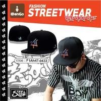 ราคา หมวกHIPHOPเต็มใบ หมวกHIPHOP NY/SW สีดำ No.F1Ah47-0433 จัดส่งฟรี กทม (1731785033227994557)