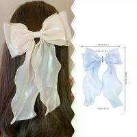ราคา กิ๊บติดผมโบว์ชีฟอง สำหรับผู้หญิงและเด็กผู้หญิง ขนาดใหญ่ ดีไซน์สนิม ปิ่นปักผม สีทึบ เหมาะสำหรับหางม้า เครื่องประดับผม หมวก ของขวัญ (1731210800418620773)