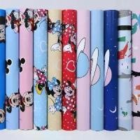 ราคา Wallpaper วอลเปเปอร์ติดผนัง วอลเปเปอร์ ลายการ์ตูน สติ๊กเกอร์ติดผนัง ลายคิตตี้ โดเรม่อน มีกาวในตัว ติดได้เอง ขนาด 45cm x 10m (1731440765214492414)