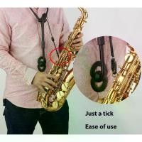 ราคา สายคล้องคอ สไตล์สวิสใหม่ ขาตั้งสายคล้องคอ สำหรับแซกโซโฟน อะโล ทรัมเป็ต ซาวอร์โรส คอ สายคล้องไหล่ ป้องกัน กีต้า ร์ กีตาร์ โปร่งมือ1 guitar สแลปเบส โหด ๆ พิณไฟ guit (1731517503402574851)