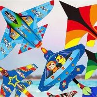 ราคา ว่าวเด็ก ลายการ์ตูน ดีไซน์เครื่องบินสีรุ้ง สำหรับเด็กและผู้ใหญ่ ว่าวสามเหลี่ยมขนาดใหญ่และอเนกประสงค์ ของเล่นกลางแจ้ง 1 ชิ้น ว่าวงู หางยาว ว่าว นกบิน สูง คน รัก ว่าวไทย (1731466751135548521)
