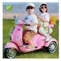 ราคา รถแบตเตอรี่เด็ก รถเวสป้าเด็ก 2 ที่นั่ง Vespa Sprint อุปกรณ์ครบ ของเล่น รถมอเตอร์ไซค์แบตเตอรี่ No.1154 รถมอเตอร์ไซค์ไฟฟ้าเด็ก (1731464551477314768)