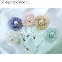 ราคา ใหม่ พร้อมส่ง เข็มกลัด/ พินติดเสื้อ รวมดอกหลายแบบ พินติดสูท พินติดอก วัสดุผ้า (1731481791337170104)
