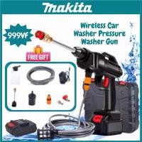 ราคา พร้อมส่ง-COD เครื่องฉีดน้ำแรงดันสูงไร้สาย ปืนฉีดน้ำแรงดันสูงไร้สาย เครื่องฉีดน้ำแรงดันสูง 999V รับประกัน 5 ปี Makita (1730226676673186549)