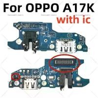 ราคา บอร์ดพอร์ตชาร์จ USB, สำหรับ OPPO A17K, เมนบอร์ด Flex, พอร์ต USB, สาย Flex Ribbon, ปลั๊กหางโทรศัพท์, สายเคเบิลข้อมูล, พร้อม IC (1732090477074877158)