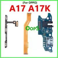 ราคา สายเชื่อมต่อแผงวงจรหลัก, สำหรับปุ่มปรับระดับเสียงเปิดปิดพลังงาน OPPO A17 และ A17K, พอร์ตชาร์จ USB, เมนบอร์ด, สายไฟ, เหมาะสำหรับการซ่อมแซมและเปลี่ยนสินค้า (1730489815146465570)