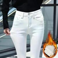 ราคา กางเกงยีนส์สกินนี่บุขนวูลหนา ใส่ติดลบได้เนื้ิอผ้ายีนส์นิ่ม ยืดได้ Clothing Women ผู้หญิง Jean เสื้อผ้า เสื้อกันหนาวผู้หญิง เสื้อกันหนาวไซส์ใหญ่ เสื้อกันหนาวขนแกะผู้หญิง เสื้อกั (1731377504564381737)