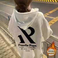 ราคา เสื้อกันหนาวมีฮู้ดขนาดเล็ก, Fny, สำหรับผู้หญิง, ซับในผ้าฟลีซ, หนา, ฤดูใบไม้ร่วงและฤดูหนาว, มาใหม่, ทรงหลวม, แบรนด์แฟชั่นจีน, เสื้อแจ็คเก็ตพิมพ์ลายตัวอักษร, เสื้อกันหนาว Nike, เสื้อกันหนาวผู้หญิง (1730