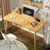 ราคา Friendsfshop43 ปัจจุบัน โต๊ะทำงานไม้อัด โต๊ะทำงาน ขาไม้ ขอบมน โต๊ะไม้ โต๊ะคอม โต๊ะเขียนหนังสือ โต๊ะ โต๊ะไม้มินิมอล (1731413712147024672)