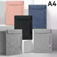 ราคา คลิปแม่เหล็ก แฟ้ม คลิปบอร์ด Junezao พร้อมฝาปิดปากกา หนังเทียมสูงระดับพรีเมียม คลิปหนีบกระดาษ A4 พร้อมที่ใส่ปากกา เหมาะสำหรับสำนักงาน โรงเรียน และการเดินทาง คลิปหนีบหน้าปกแม่เหล็ก (1731309772079073081)