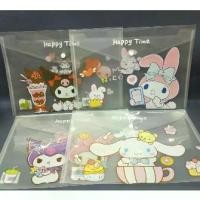 ราคา แฟ้ม A4 แฟ้มกระดุม ซองใส่เอกสาร ลายการ์ตูน ราคาต่อ 1อัน คละลาย (1731435715705210304)