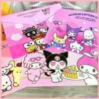 ราคา revbnresent ปัจจุบัน แฟ้มกระดุม A4 ลายรวมซาริโอ Sanrio PVC ใส่เอกสาร แฟ้ม แฟ้มเอกสาร สุ่มลาย เครื่อง เขียน ปากกา อะคริลิค 2 หัว (1730793439729978154)