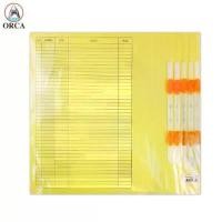 ราคา สปอตสินค้า (10 แฟ้ม) แฟ้มกระดาษ A4 ตราออร์ก้า ORCA มี 5 สี FLA-101 ลิ้นแฟ้มพลาสติก แฟ้มเจาะพลาสติก แฟ้มอ่อน แฟ้มเจาะกระดาษ (1732338492438579628)